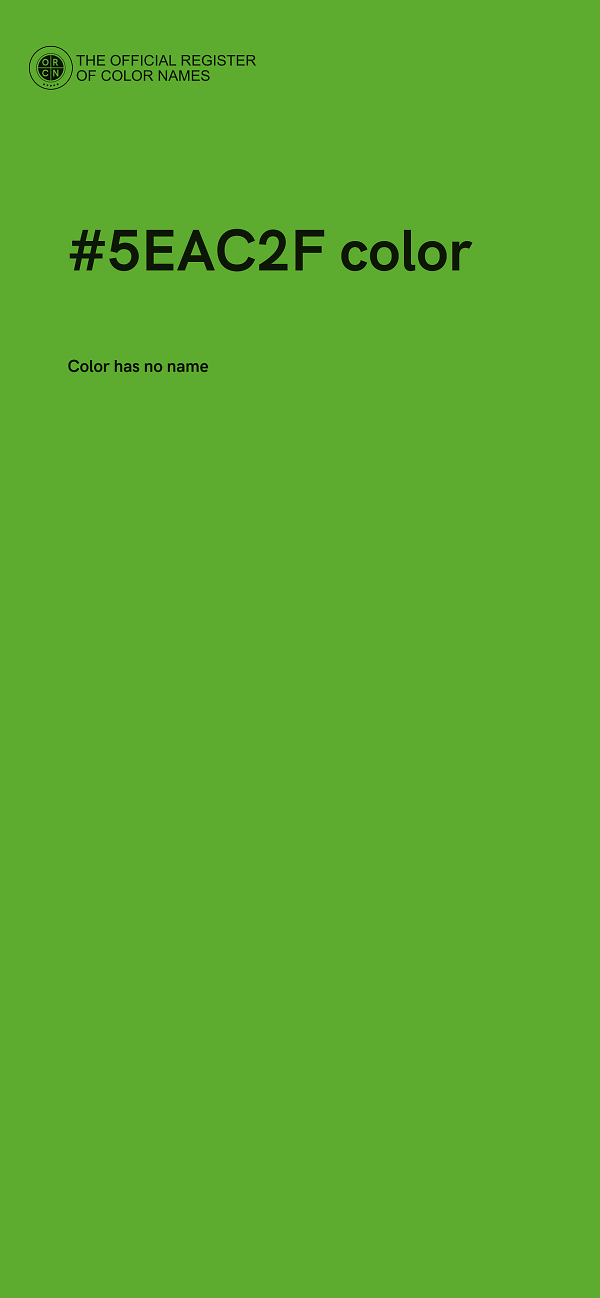#5EAC2F color image
