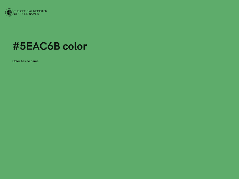#5EAC6B color image