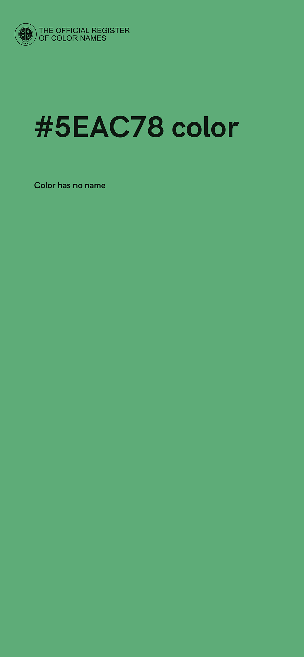 #5EAC78 color image
