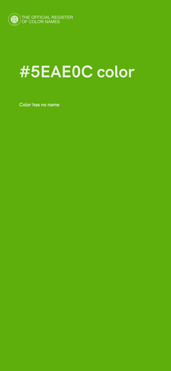 #5EAE0C color image
