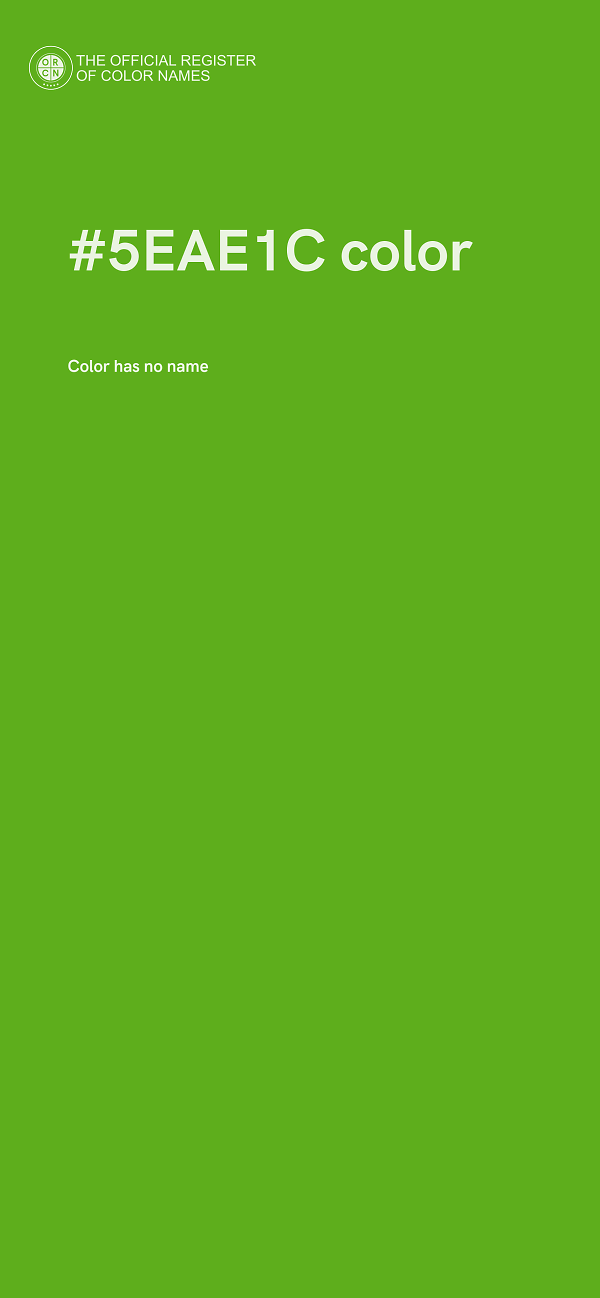 #5EAE1C color image