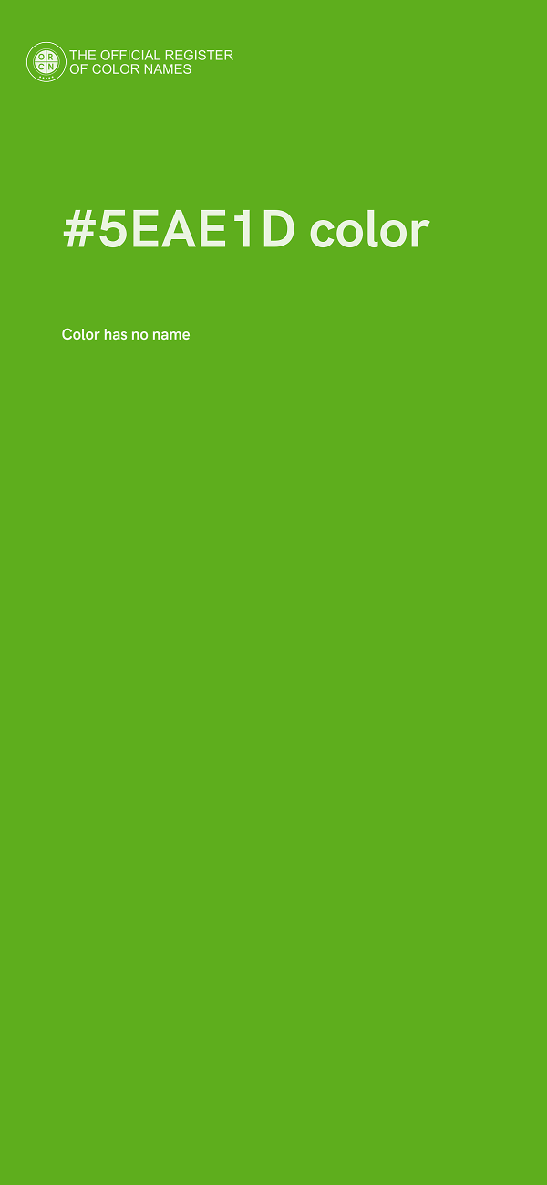 #5EAE1D color image