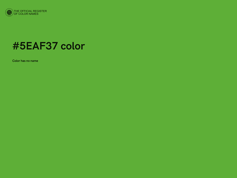 #5EAF37 color image