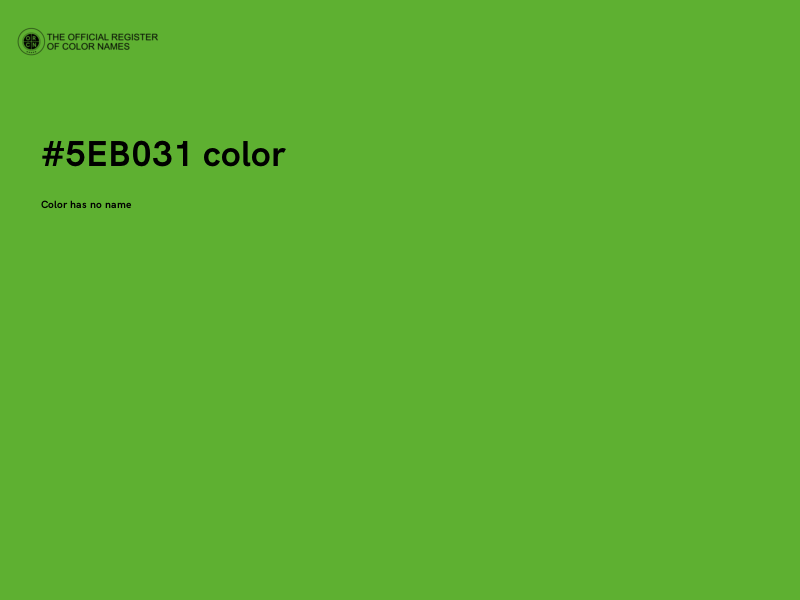 #5EB031 color image
