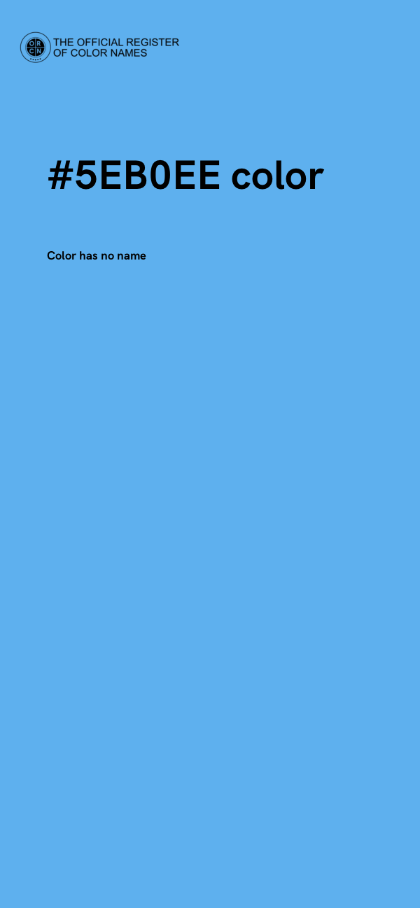 #5EB0EE color image