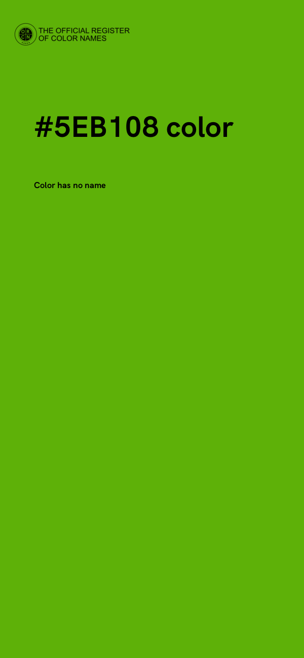 #5EB108 color image