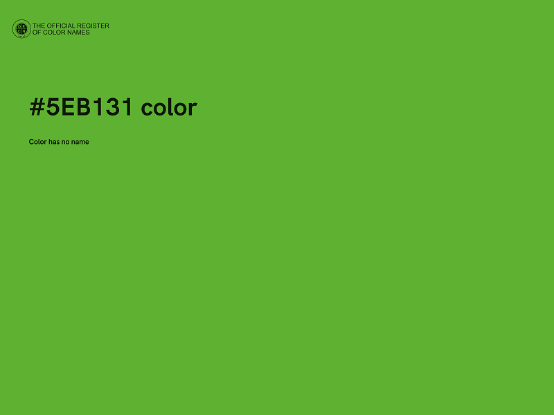 #5EB131 color image