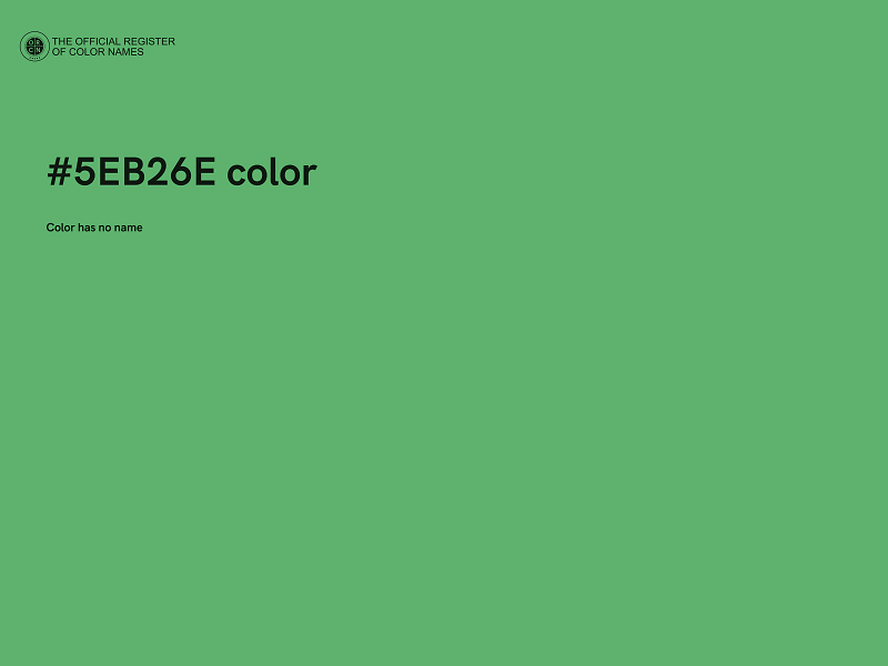 #5EB26E color image