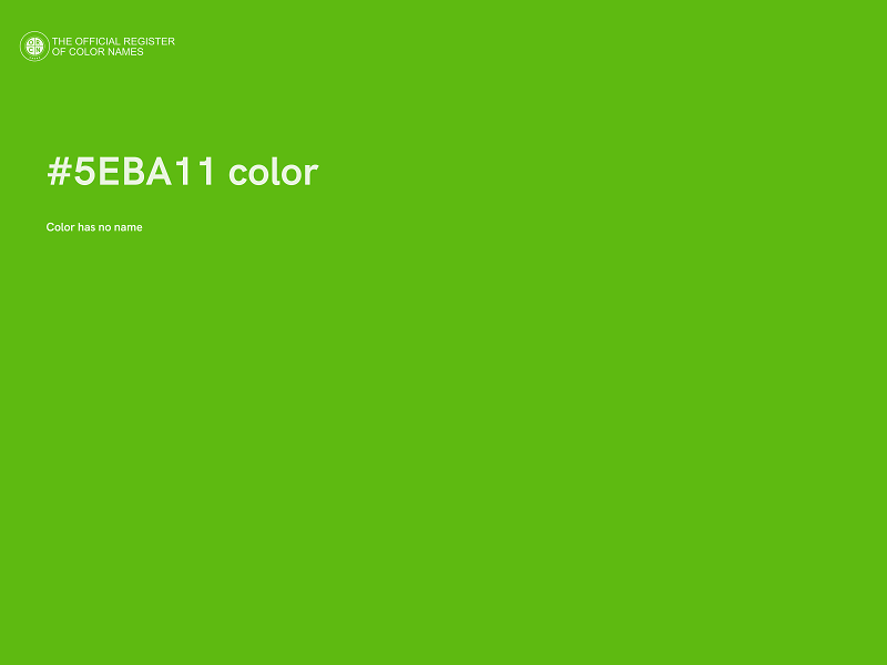 #5EBA11 color image