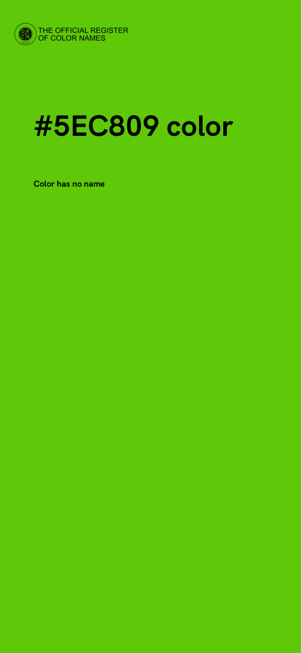 #5EC809 color image
