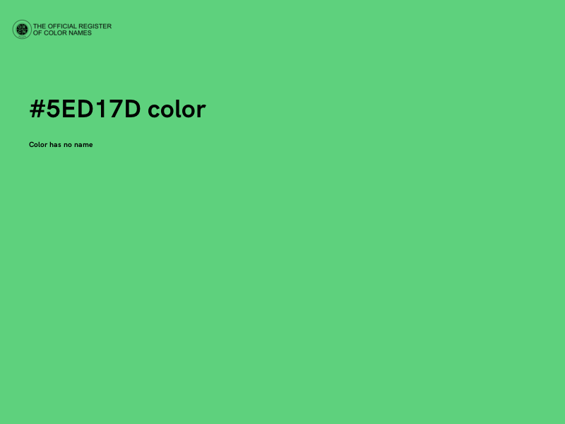#5ED17D color image