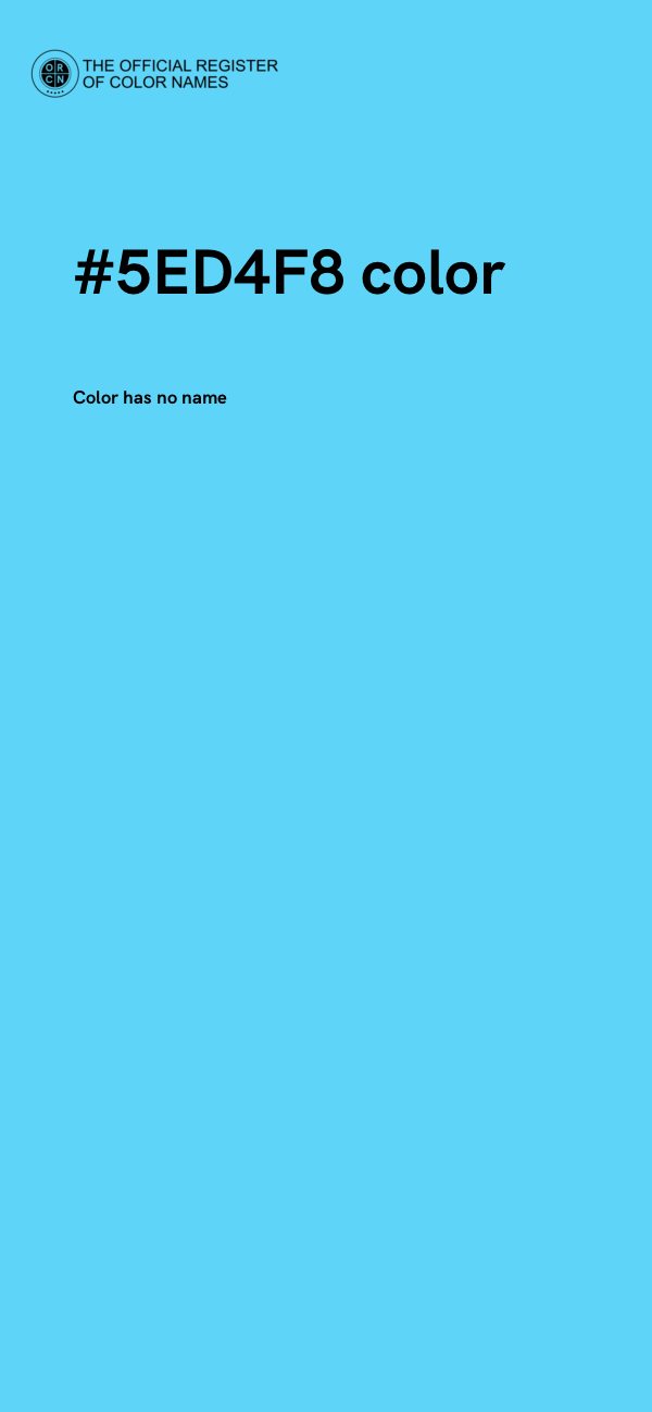 #5ED4F8 color image