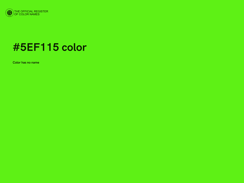 #5EF115 color image
