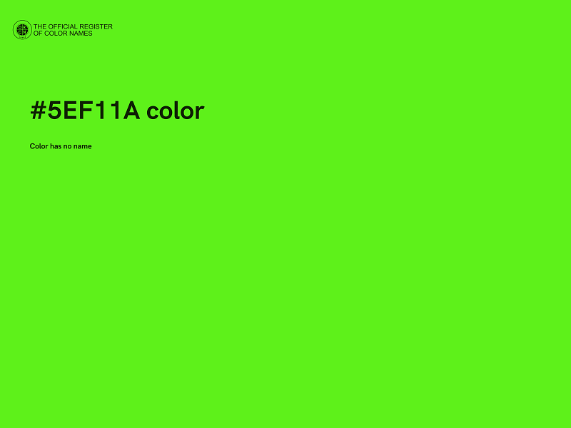 #5EF11A color image