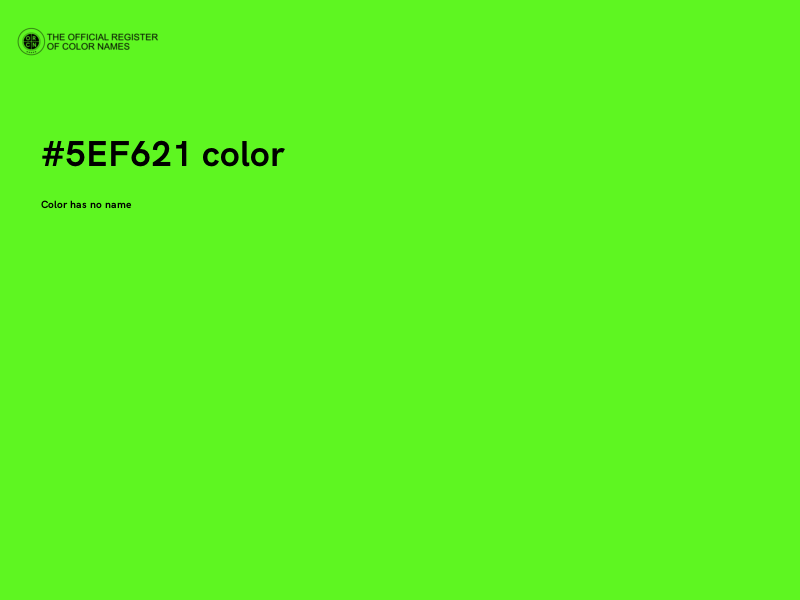#5EF621 color image