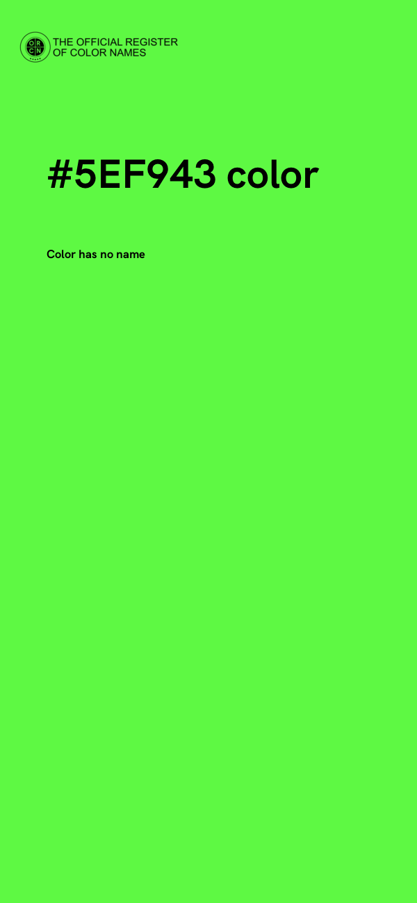 #5EF943 color image