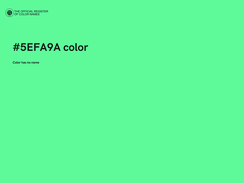 #5EFA9A color image