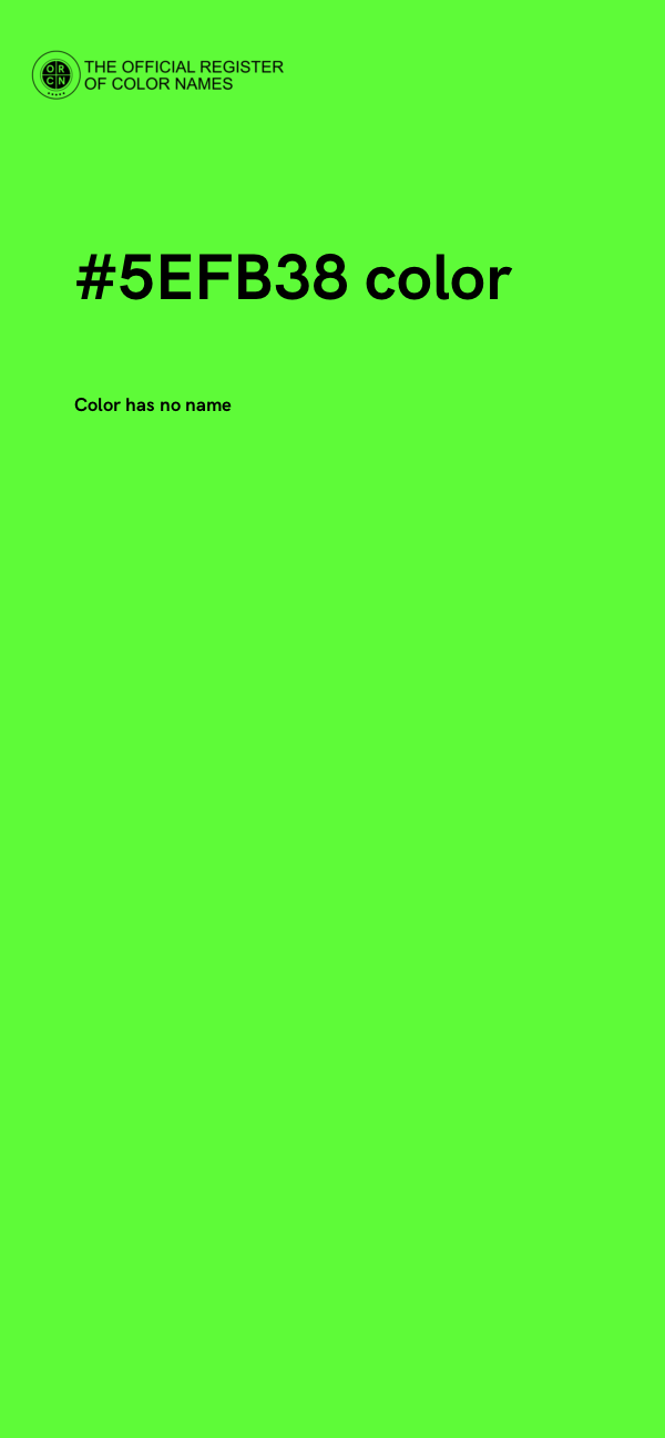 #5EFB38 color image