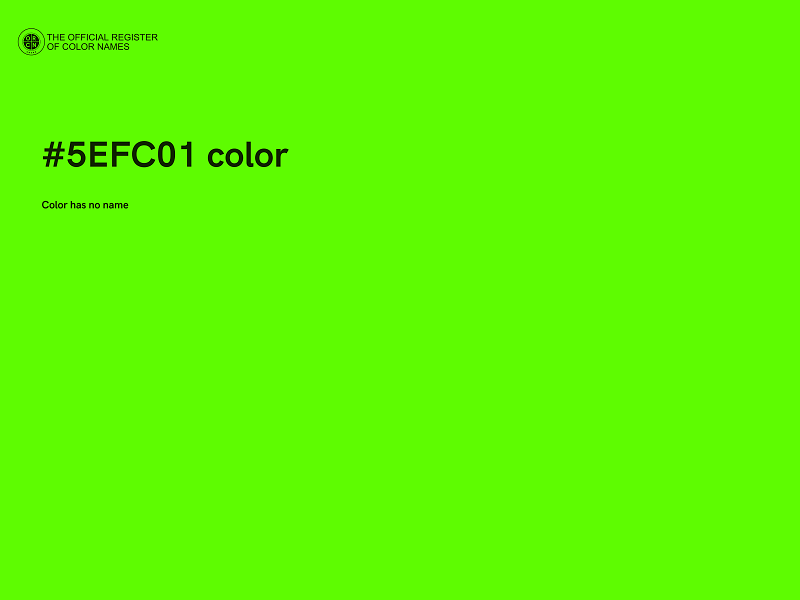 #5EFC01 color image