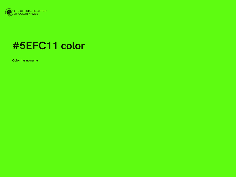 #5EFC11 color image