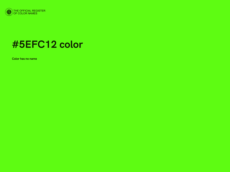 #5EFC12 color image