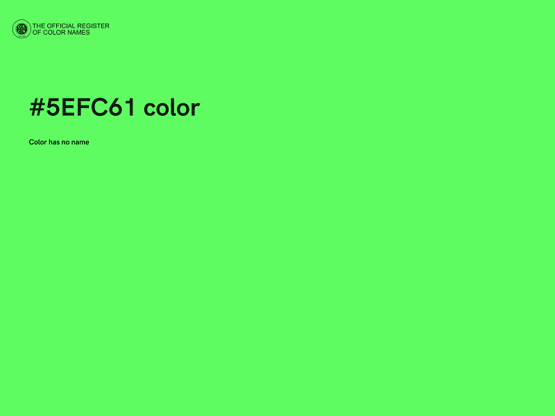 #5EFC61 color image