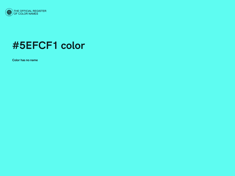 #5EFCF1 color image