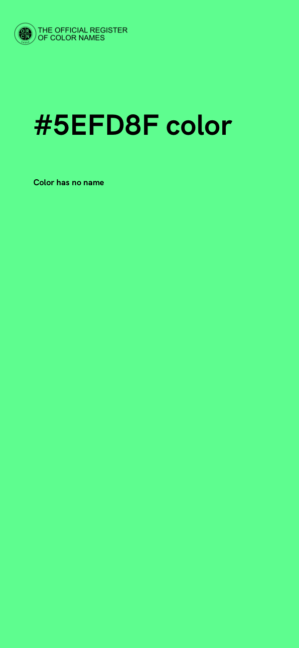 #5EFD8F color image