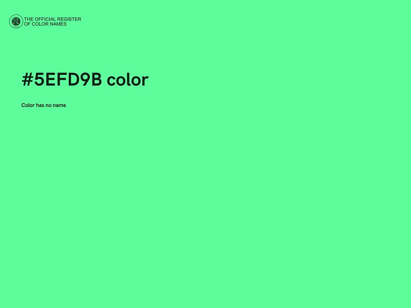 #5EFD9B color image