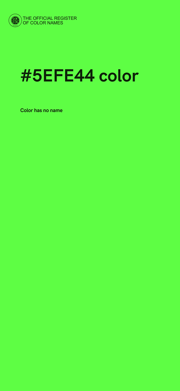 #5EFE44 color image