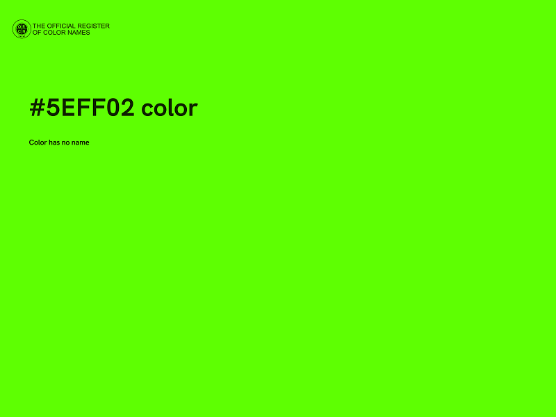 #5EFF02 color image