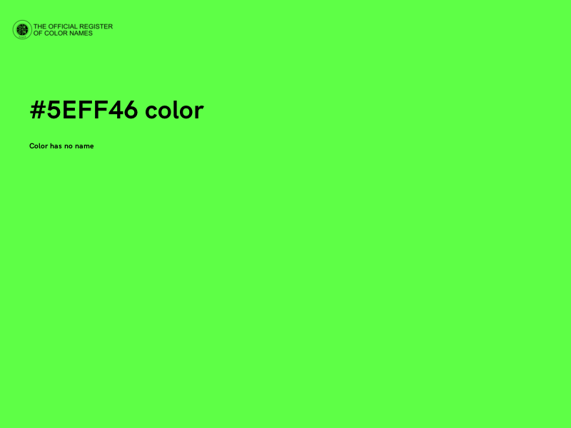 #5EFF46 color image