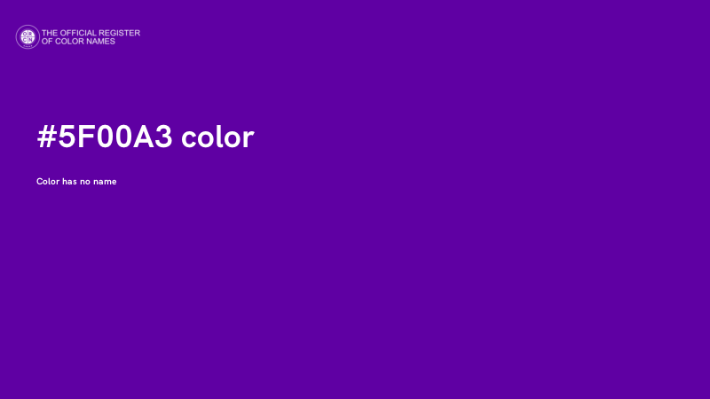 #5F00A3 color image