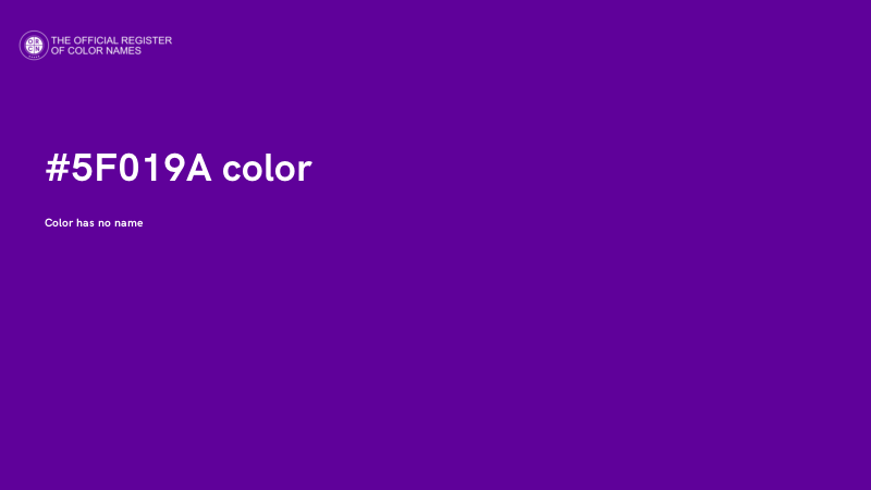 #5F019A color image