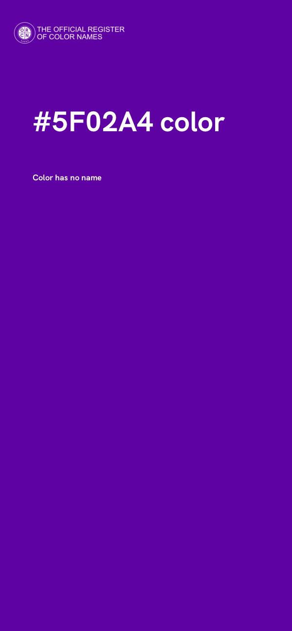 #5F02A4 color image