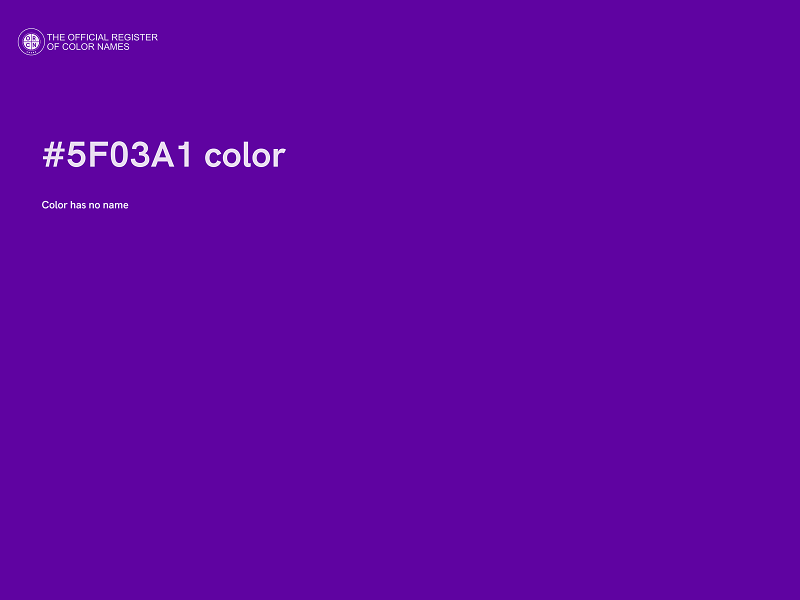 #5F03A1 color image