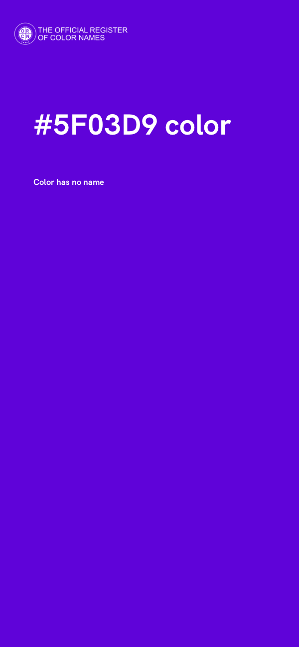 #5F03D9 color image