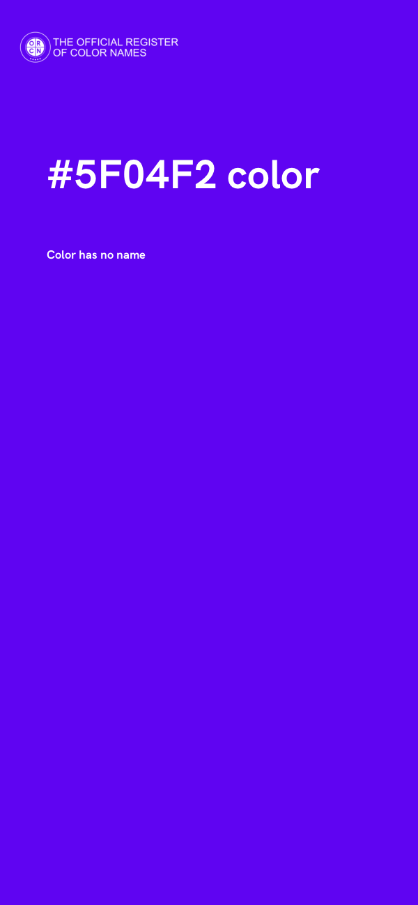 #5F04F2 color image
