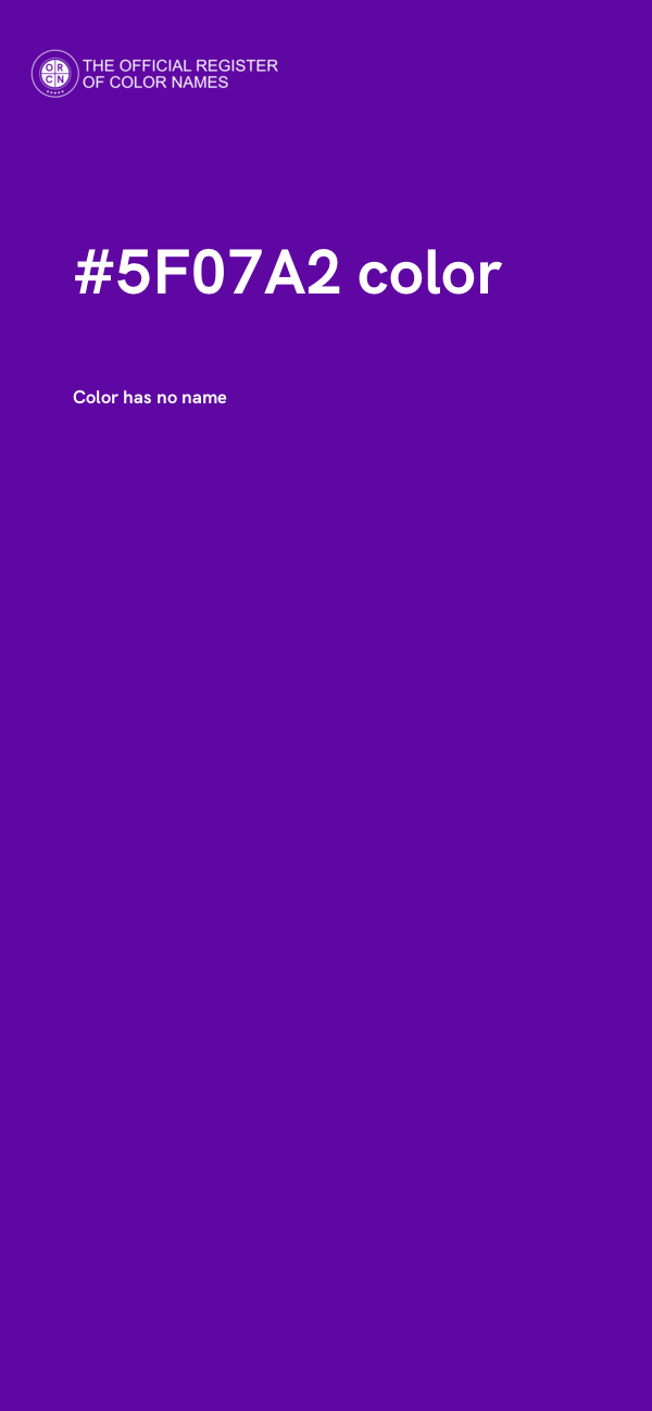 #5F07A2 color image