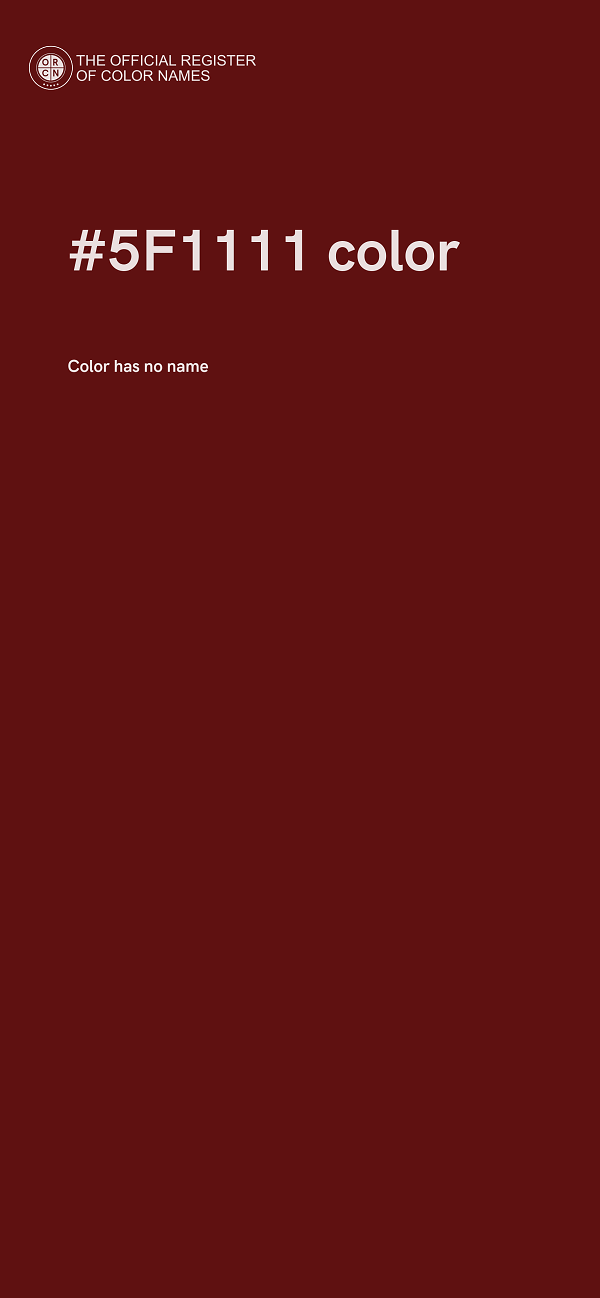 #5F1111 color image