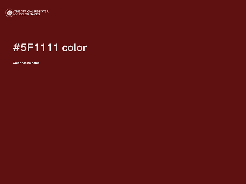 #5F1111 color image