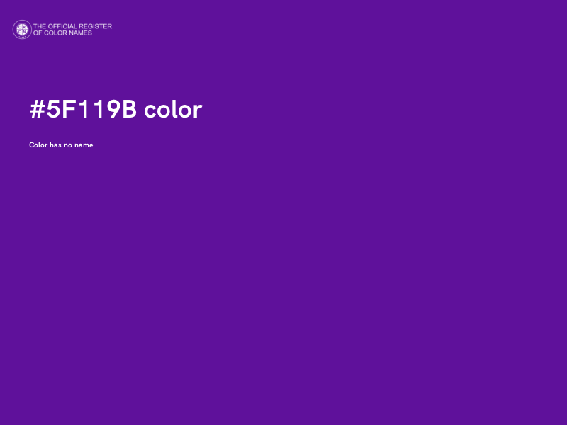 #5F119B color image