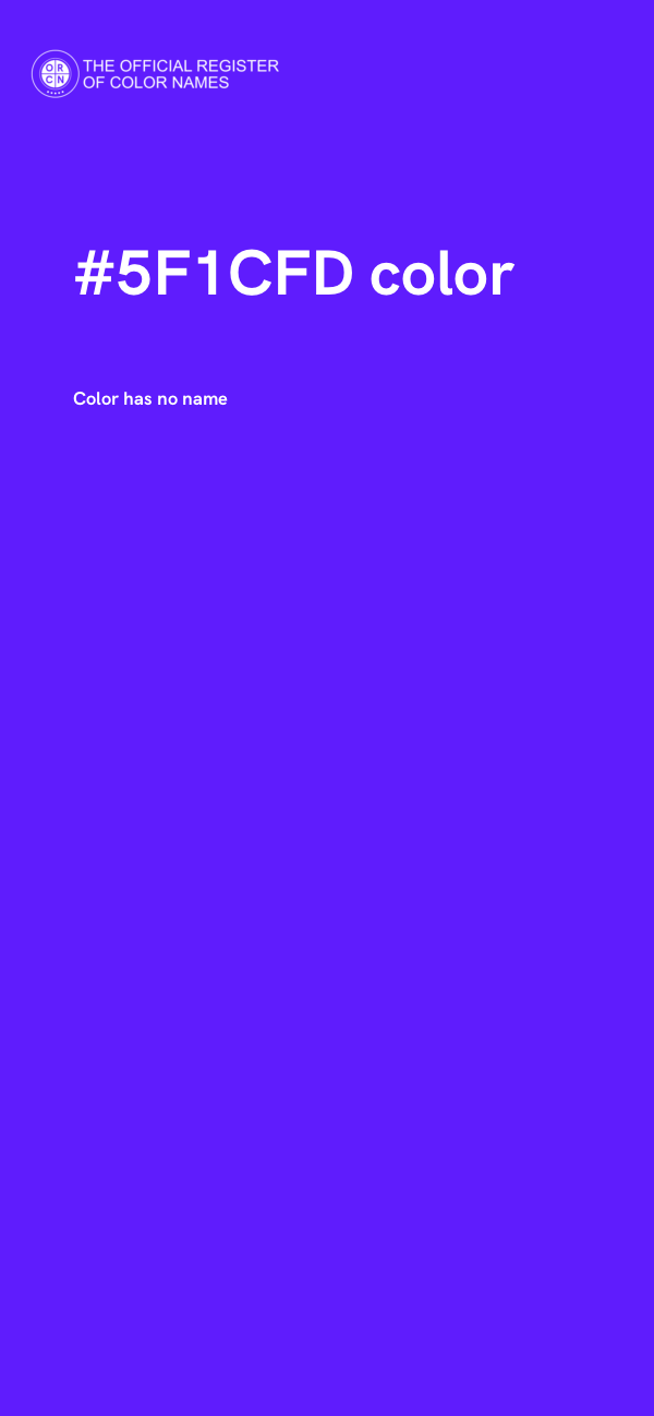 #5F1CFD color image