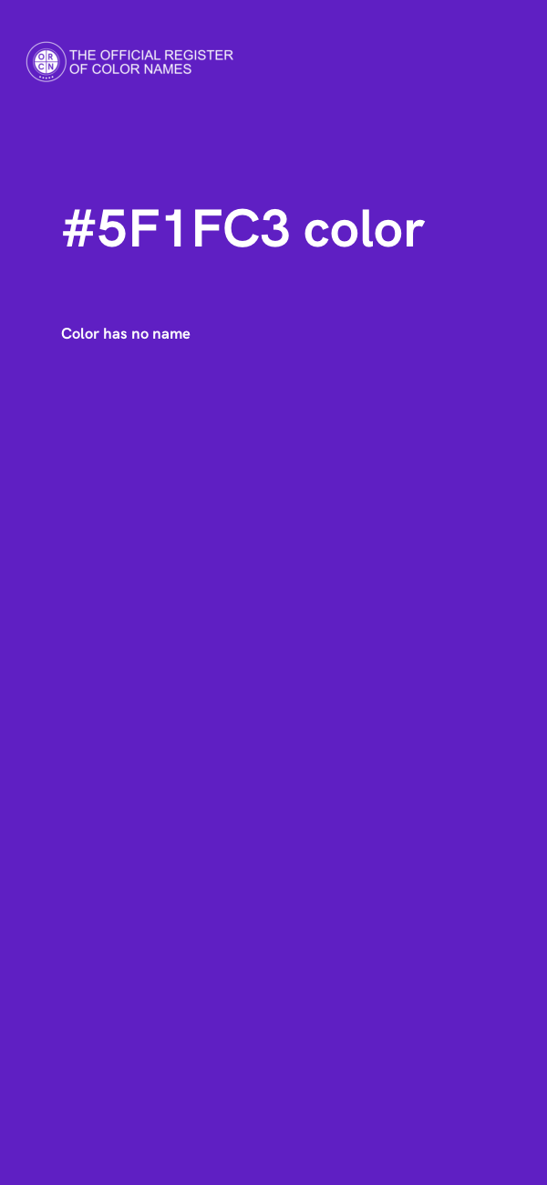 #5F1FC3 color image