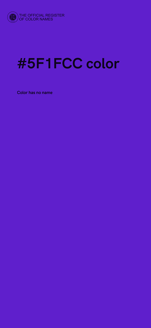 #5F1FCC color image