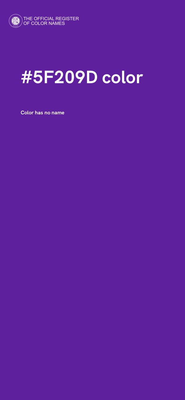 #5F209D color image