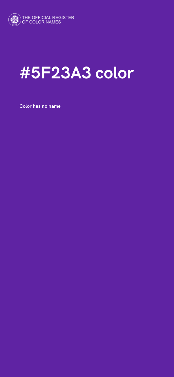 #5F23A3 color image