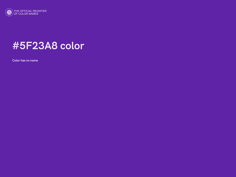 #5F23A8 color image