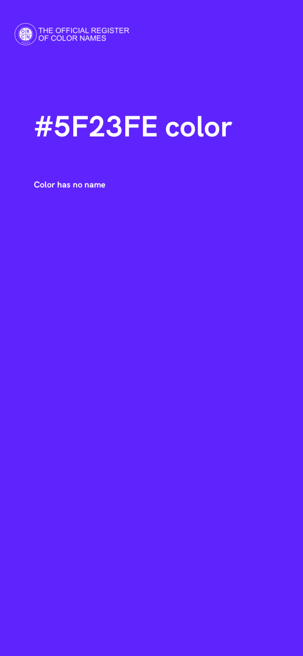 #5F23FE color image