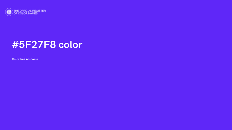 #5F27F8 color image
